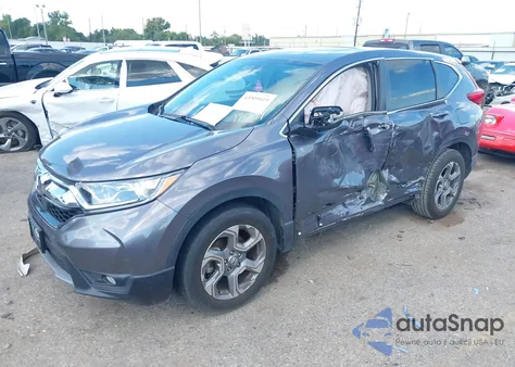 2018 Honda Cr-V Ex from USA, damaged, VIN 7FARW1H50JE043918